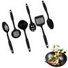 Resistant Tableware Set Kitchen Plastics Food Tongs Set Pot Shovel Suit Food Shovel Soup Spoon