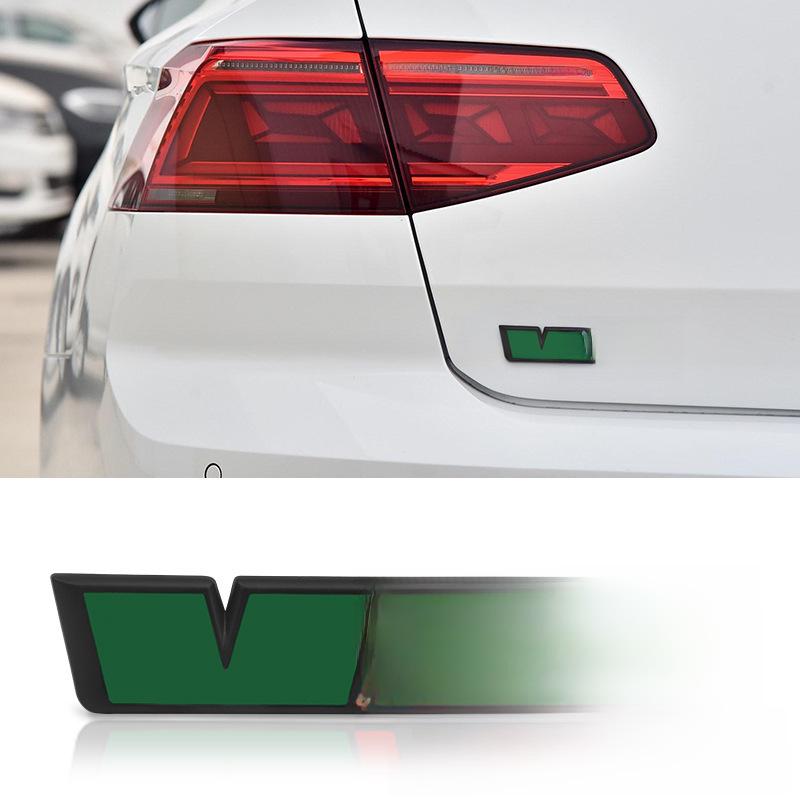 Compatible with Volkswagen Skoda Octavia/Fabia RS: VRS Grille/Fender/Metal Tail Logo and Body Sticker