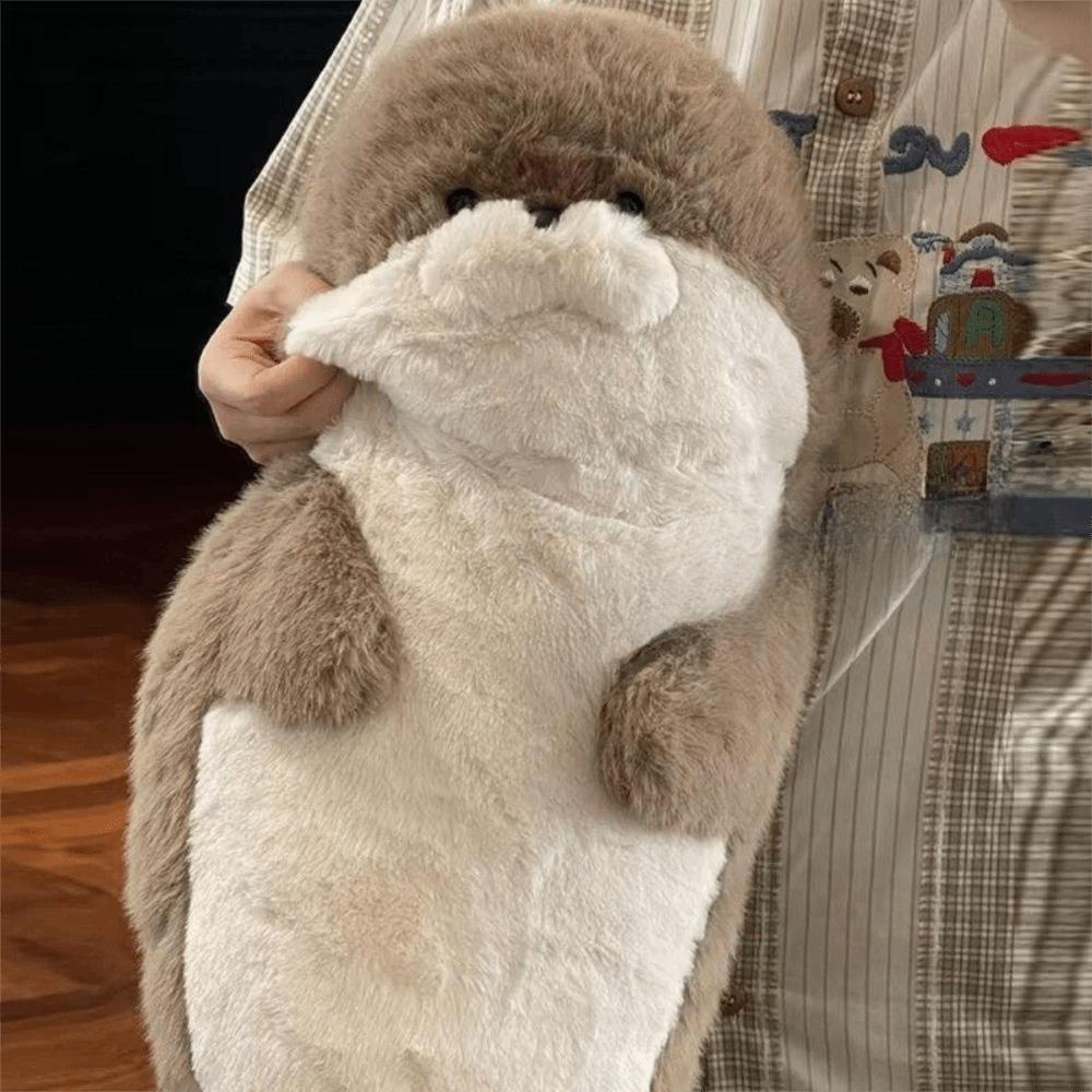 Animal Seal Sea Creature Stuffed Animal Brown Seal Seal Plush Pillow Seal Plush Doll for Boys