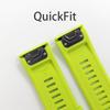 Двухцветный силиконовый ремешок для часов QuickFit 22 мм 26 мм Для Garmin Epix Pro Gen 2 47 мм 51 мм/Fenix 7X 7 Pro/Quatix 6 6X 5X Ремешок Браслет