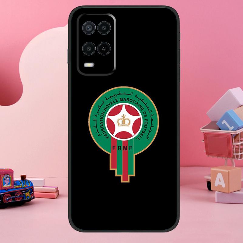 Флаг Марокко Марокканский Чехол Для OPPO A74 A54 A94 A15 A16 A17 A57 A77 A57s A52 A72 A91 A93 A96 A5 A9 A31 A53 Чехол