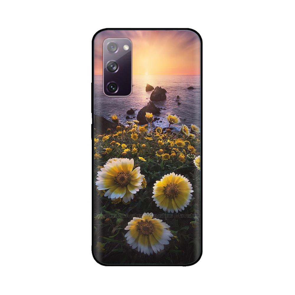 Чехол для Samsung Galaxy S20 FE Чехол Мягкий ТПУ Расписная Силиконовая Задняя Крышка Для Samsung S20 Ultra S20+ Чехлы s 20 Оболочка Чехол