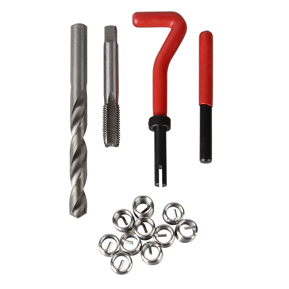 15 шт. комплект вставок для ремонта метрической резьбы M5 M6 M8 M10 M12 M14 Helicoil Car Pro Coil Tool M12 * 1,5