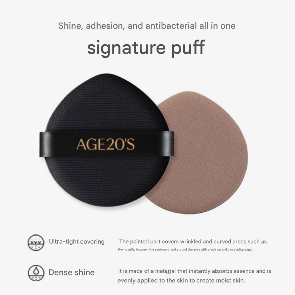 Age 20's Набор Signature Essence Cover Pact Intense (Футляр 1 шт + 2 сменных стержня, 14 г) – Тень Нет. 21(Светло-бежевый)