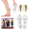 Slimming Acupressure Insoles - Magnetic Gel Foot Massage - Foot Care Cushion Mas
