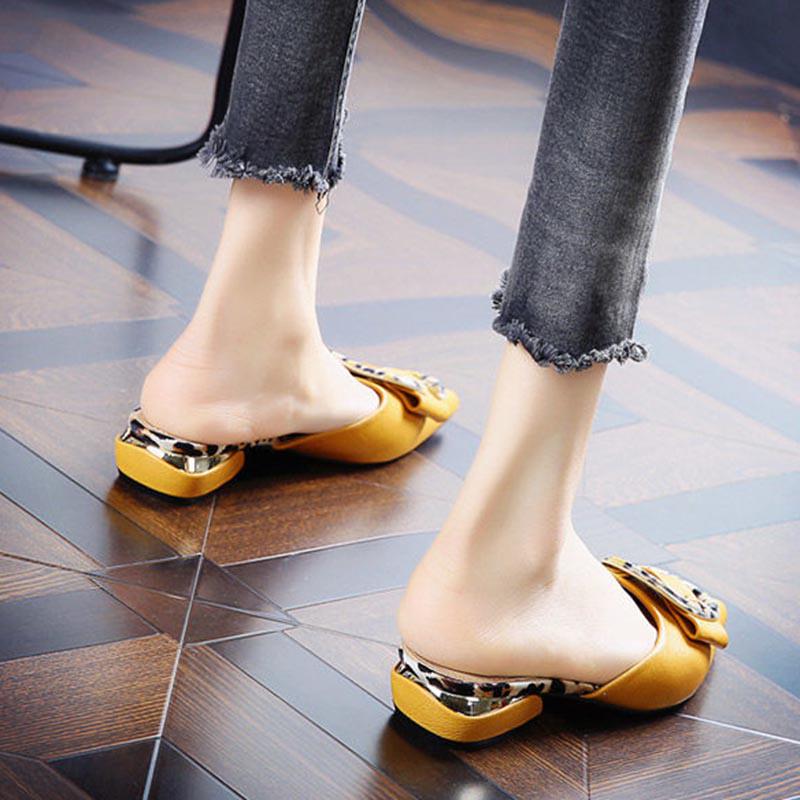 Летние женские универсальные блестящие тапочки 35–39 лет, уличные босоножки на высоком каблуке с бриллиантами, богемные пляжные износостойкие нескользящие офисные женские сандалии с острым носком