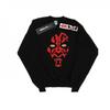 Womens/Ladies Darth Maul Face Sweatshirt