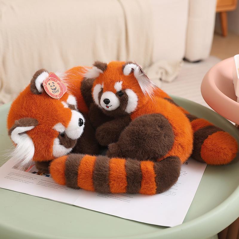 Милая Милая Маленькая Кукла Енот Плюшевая Игрушка Имитация Маленькой Панды Подушка-обнимашка Кукла Тряпичная Кукла Детский Подарок