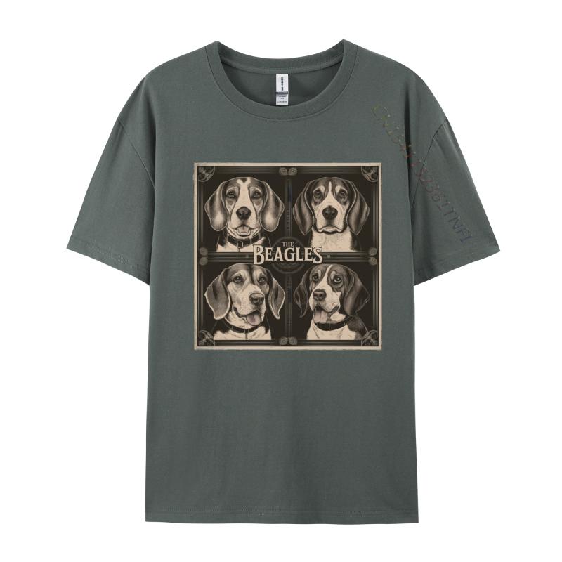 The Beagles Tshirt Comfortable TShirt 100 Cotton Tees Harajuku TShirt Oversized Tops Male T Shirts