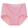 Pure Cotton High-Waisted Women's Briefs - Tummy Control, Breathable, Antibacterial, Comfortable, Plus Size, Short Leg Openings