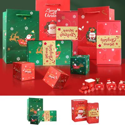 Рождественская коробка-сюрприз 12 шт. Дизайн подарочной коробки для денег-сюрприза Праздничное рождественское украшение Подарочный набор аксессуаров