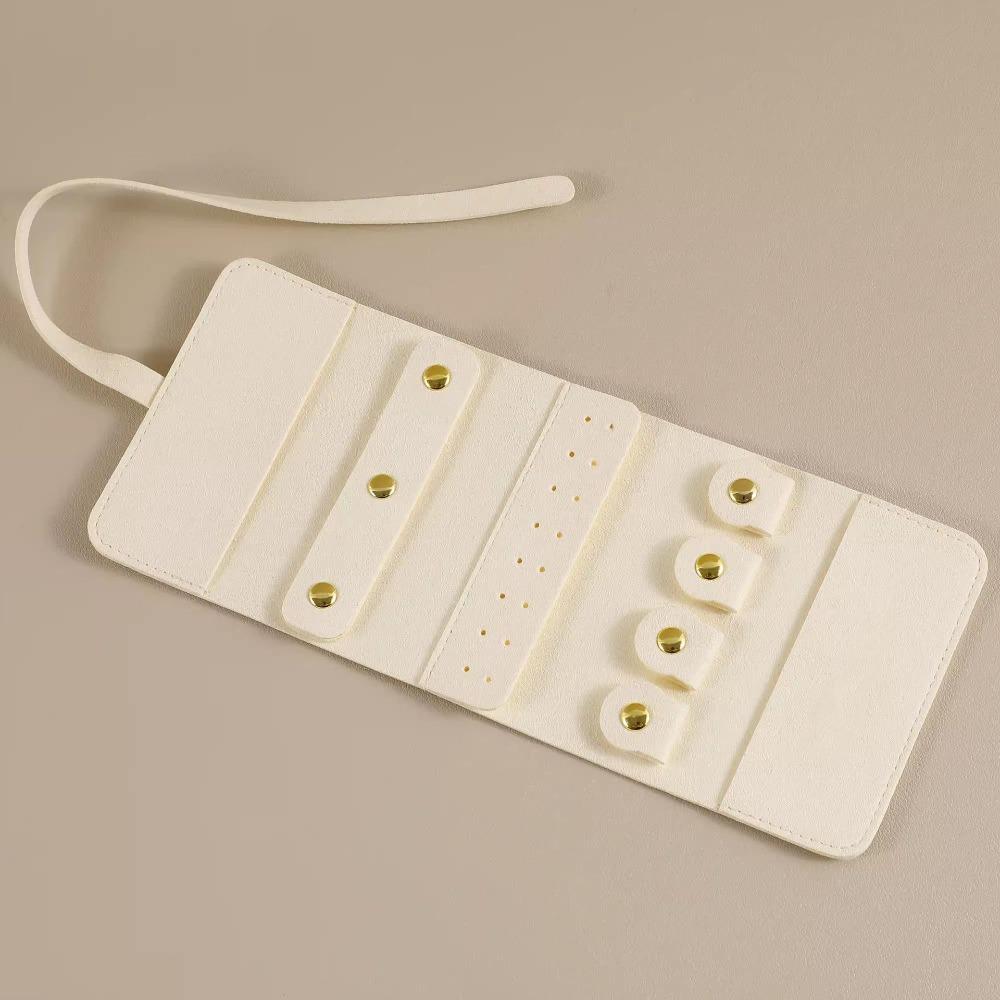 Foldable Jewelry Storage Pouch Microfiber Foldable Jewelry Case Jewelry Storage Bag Travel