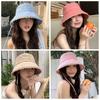 Хлопковая шляпа рыбака во французском стиле, солнцезащитная кепка, модная солнцезащитная шляпа для путешествий