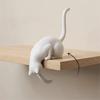 Adhesive Wall Hooks Decorative Wall Hooks Shelf Edge Design Hanging Holder Fashion Cat Tail Hooks