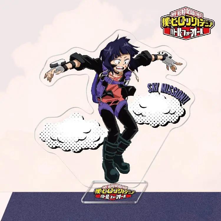 Anime My Hero Academia Acrylic Decorative Crafts Toy Midoriya Izuku Bakugo Katsuki Todoroki Shoto Collectible Figures Desktop Home Decoration