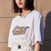 Li Ning Коллекция спортивной моды Футболки Унисекс С круглым вырезом Умеренный прямой крой AHSR550-1