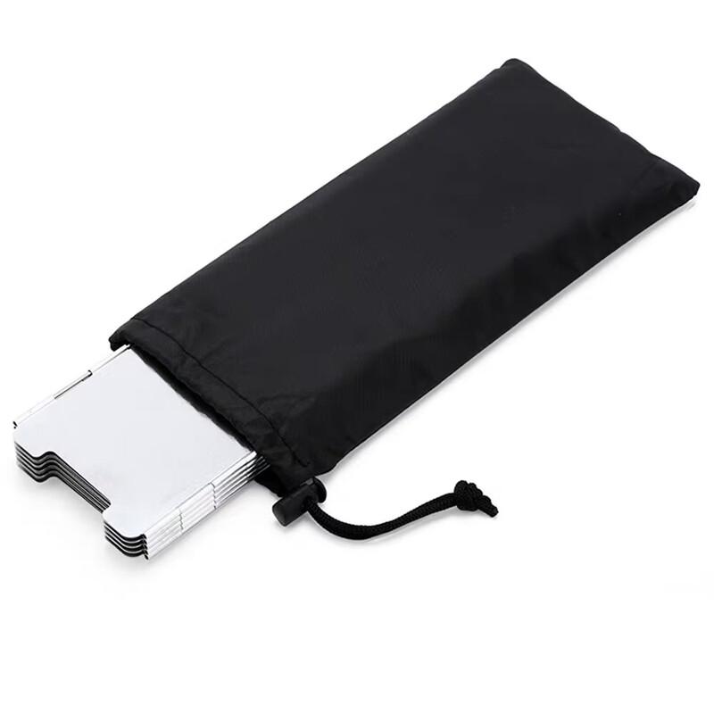 Brangdy 10-Panel Aluminum Camping Windscreen