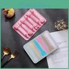 Operation Simple Chocolate 6 Cavity Mold High Temperature Resistance Practical Cartoon Animal Theme Crayon Shape Baking Stencil