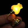 1:12 Dollhouse Miniature Wall Lamp Led Lamp Desk Lamp Wall Light Doll Decor Toy
