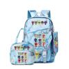 Rhythm Box Music Game Backpack Student Children Cute School Bag Three-piece Lunch