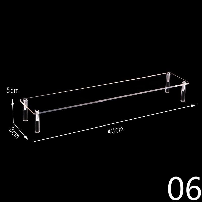 Acrylic Toy Display Stand Toy Model Car Accessories Transparent Perspex Shelf