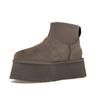 UGG Классические мини-кеды Dipper Thundercloud женские серые 1168170-THND