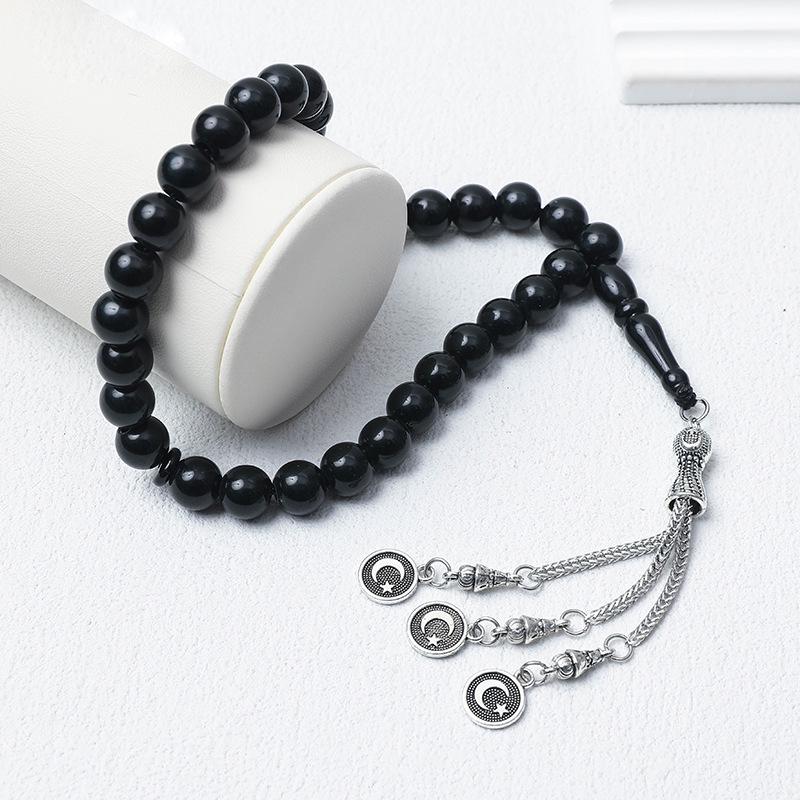 Унисекс 33-бусины 10 мм Тасбих: Мусульманские четки с Ближнего Востока