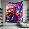 Guilty Crown Wall Tapestry Aesthetic Wall Hanging Printed Fabric Blanket Decorative Tapestries for Bedroom Living Room Home Decor