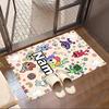 Custom Name Personalized Dandy's World Print Carpet, Versatile Home Decor Rug, for Playroom, Apartment, Balcony, Entryway, Hallway Gift