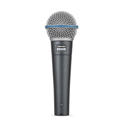 Динамический вокальный микрофон SHURE BETA 58A-J: Суперкардиоидный, XLR, Проводной, Профессиональный, Шумоподавление, Высокая прочность.