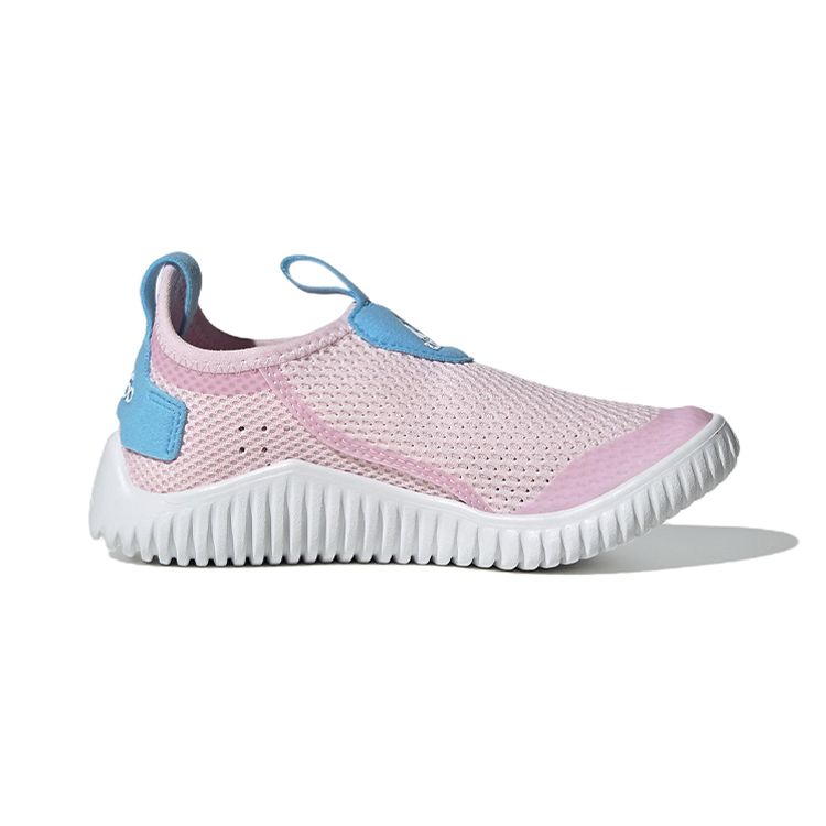 Adidas Summer.Rdy Fabric Comfortable Non-Slip Durable Low-Top Kids Running Shoes Kids Running Shoes Pink GY9398