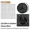 pbfvl2 2025 Hot 3D Mirror Front Grille Emblem For Mercedes Benz A/B/C/E/S/R/ML/SL W176 W246 W205 W212 W207 W217 W251 R231 W166 X166 X15