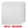 10pcs 3D Foam Roof Stickers Self-adhesive Ceiling Decorative Panels Waterproof Wallpaper Living Room Bedroom Home Decoration