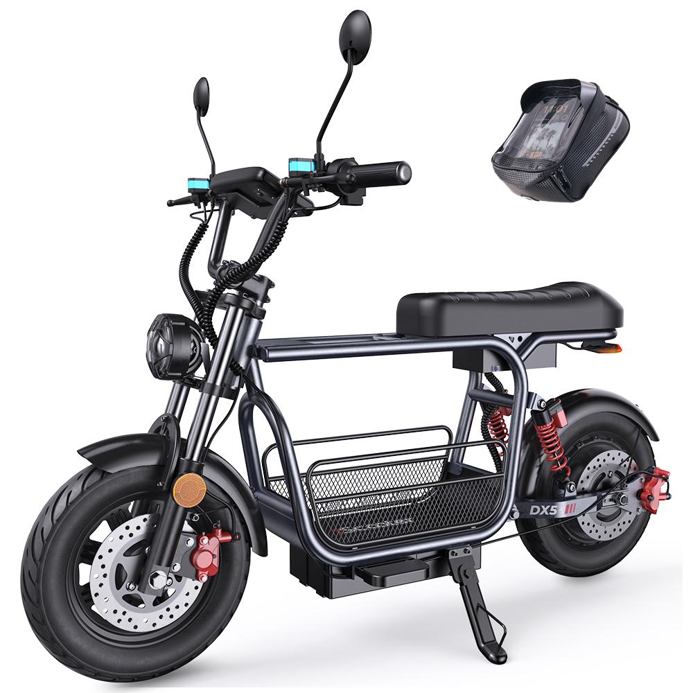 iScooter DX5 Electric Scooter 15 Inch Tires With 1500W 48V15.6Ah Battery Urban Commuting E-Scooter Convenient Riding For Adult