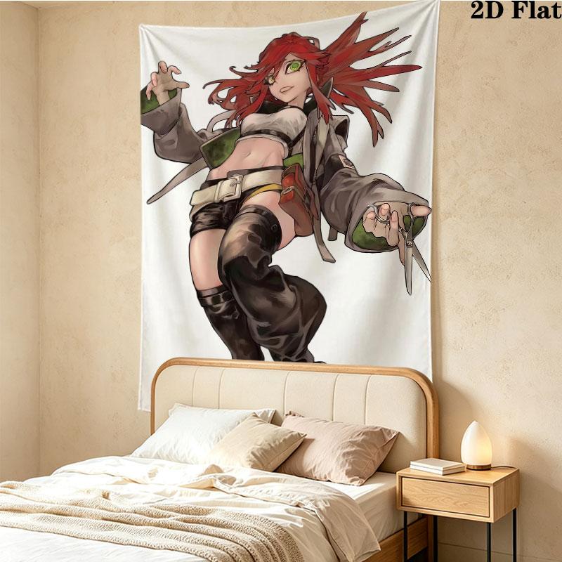 Gachiakuta Wall Tapestry Aesthetic Wall Hanging Printed Fabric Blanket Decorative Tapestries For Bedroom Living Room Home Decor