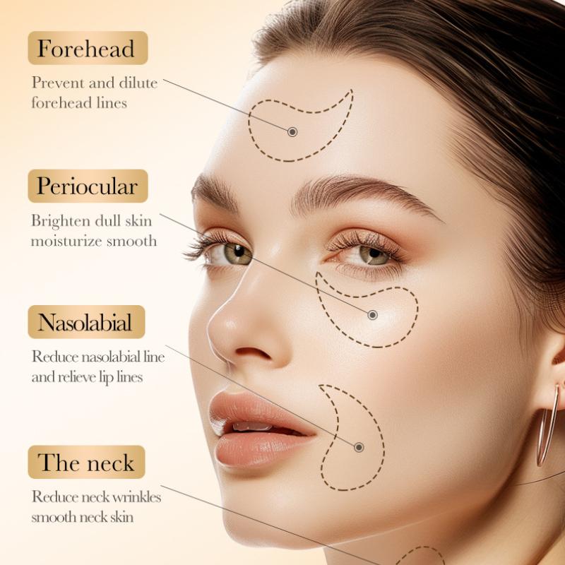 Коллагеновая укрепляющая маска для глаз против морщин SADOER Hydrating and Moisturizing Eye Mask Patch
