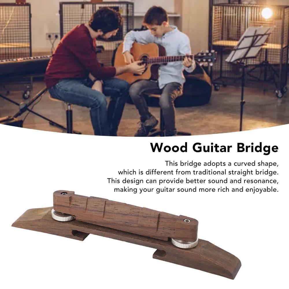 Archtop Archtop Guitar Bridge Rosewood Jazz Guitar Bridge Professional Guitar Bridge Guitar