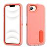For iPhone 16e Case Case Kickstand Phone Cover PC + Silicone + EVA 3-in-1 Design