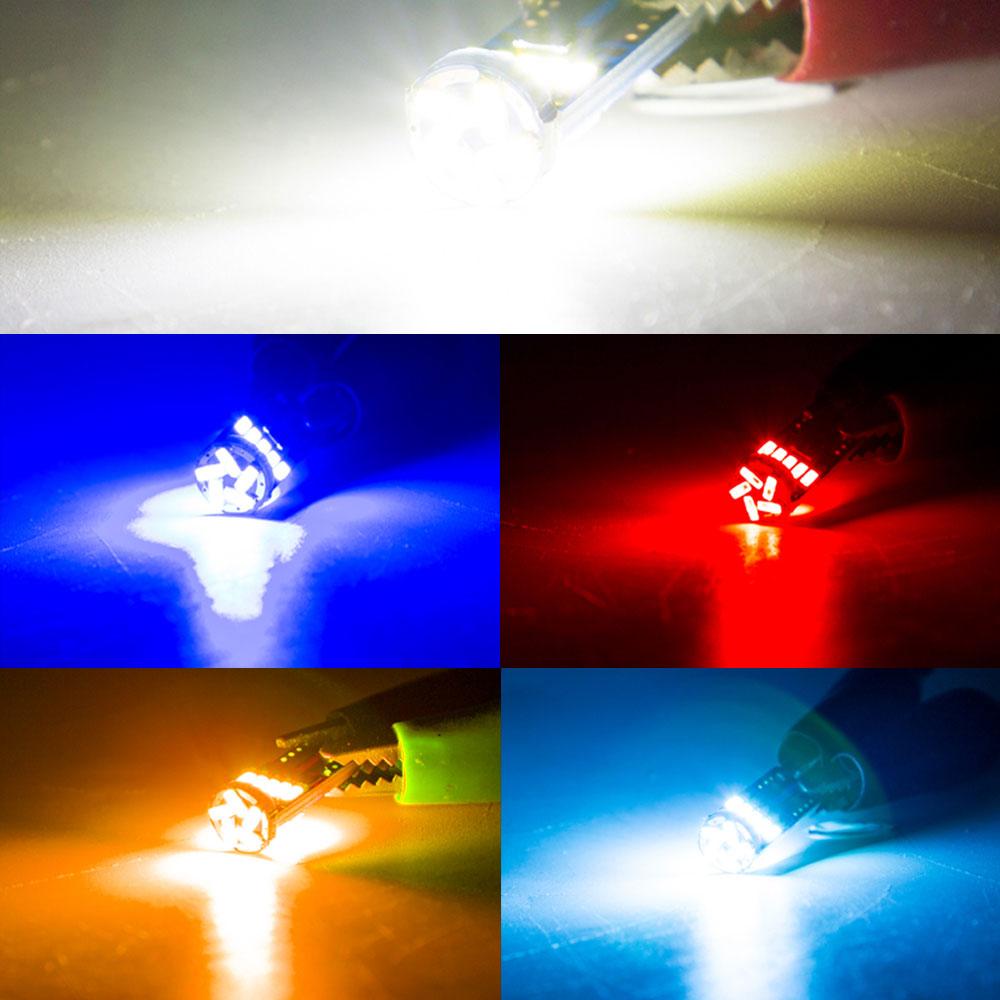 10x T10 15led Светодиодная W5w CANbus T10 3014smd Светодиодная Без Ошибок 194 168 Лампа Подсветки Приборной Панели Салона Лампа Подсветки Номерного Знака