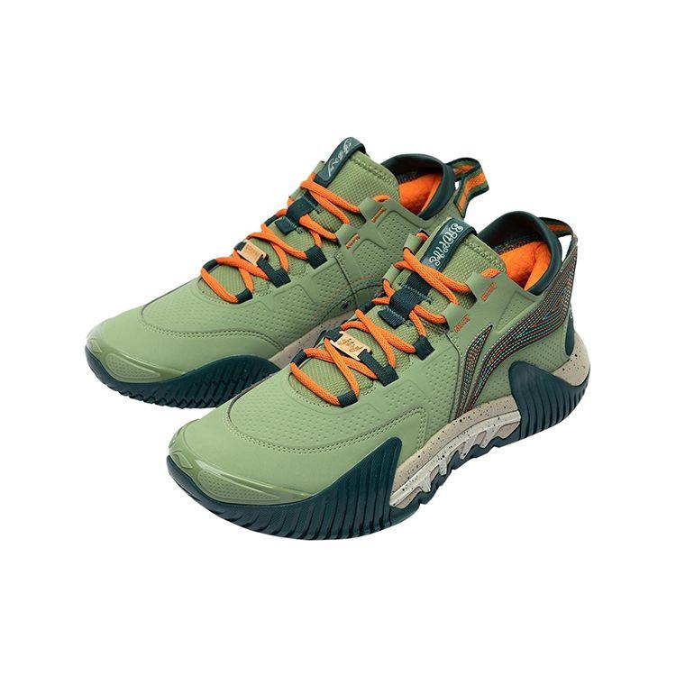 Баскетбольные кроссовки Li Ning Reverse 2 Low мужские зеленые ABFR005-12