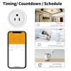 Tuya Zigbee Smart Plug 20a Us Smart Socket With Power Monitor Timer Function Outlet Voice Control Works With Alexa Google Home
