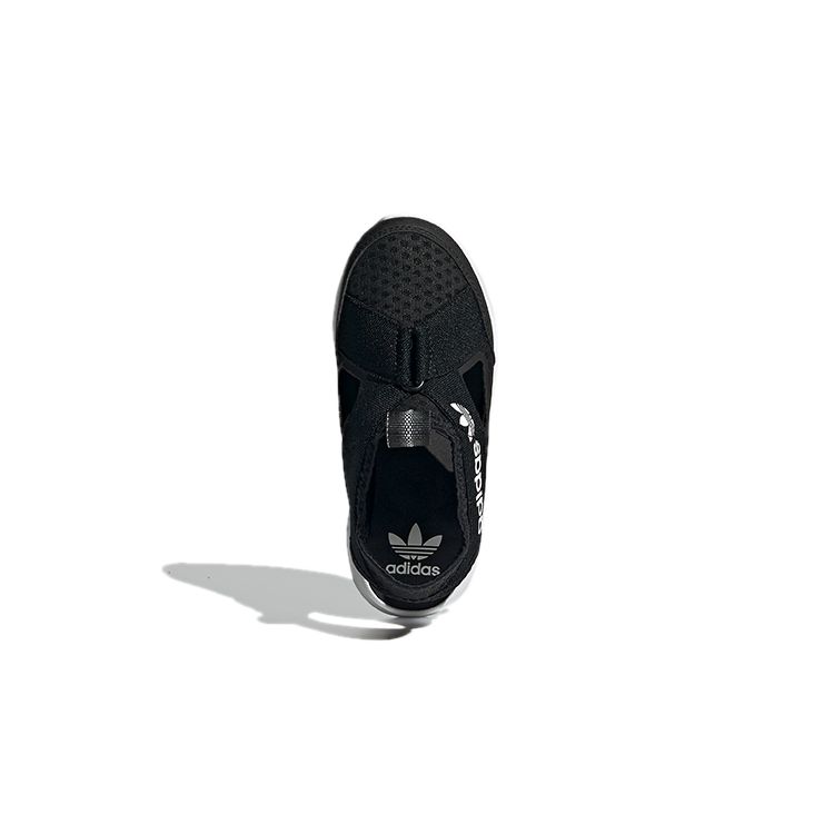 Adidas 360 Sandals J Black White 2021 Детские кроссовки Core-Black Cloud-White FX4946