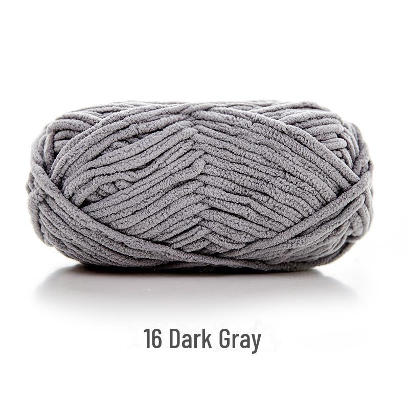 Snowball Mengzaizi DIY Wool Crochet Kit: Knitted Blanket, Scarf, Doll, Slippers