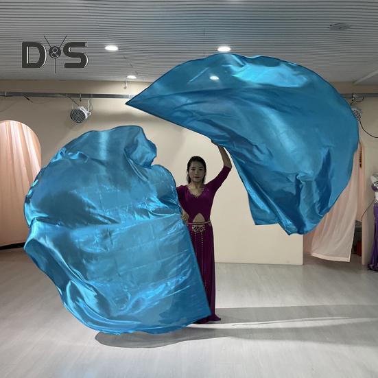 Танцевальный флаг с расширяемой палкой в форме полукруга, яркий цвет, блестящая поверхность, костюмы для выступлений, реквизит, аксессуары, флаг похвалы