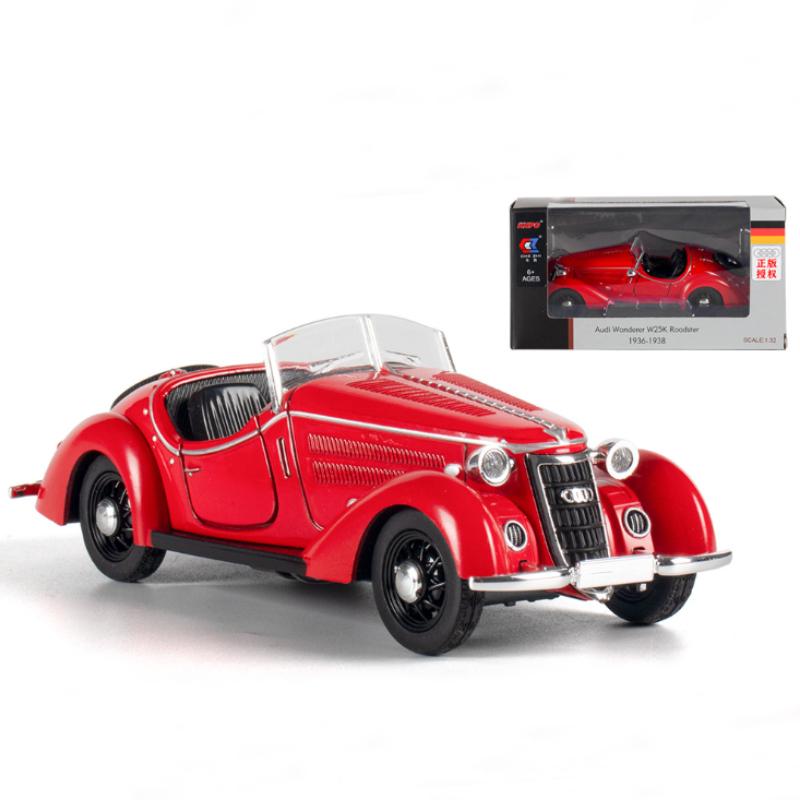 1:32 весы W25K 1936, модель автомобиля, литая под давлением, игрушечная машина, звуки и свет, хобби для коллекции, детские подарки на день рождения, масштабная модель автомобиля