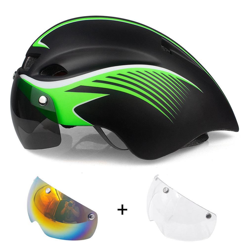 Шлем Wildside Triathlon TT с магнитными очками — новый велосипедный шлем, готовый к соревнованиям