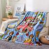 1PC Cardcaptor Sakura Patterned Flannel Blanket Suitable For All Seasons For Home Decor Warmth And Comfort Gifts Holiday Present