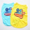 Pet Clothing Summer Thin Puppy Vest Independence Day