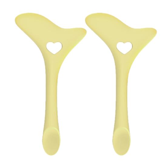 2Pcs Eyeliner Stencils Winged Eye Makeup Template for Beginners Multi-purpose Silicone Eye Makeup Tool Mascara