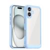 For iPhone 16 Case iPhone 16 Plus Pro Max Cover Luxury Clear PC Shockproof Silicone Protective Phone Back Cover For iPhone 16